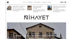 Desktop Screenshot of nihayet.com